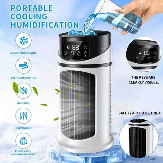 6-in-1 Portable Air Conditioner & Humidifier